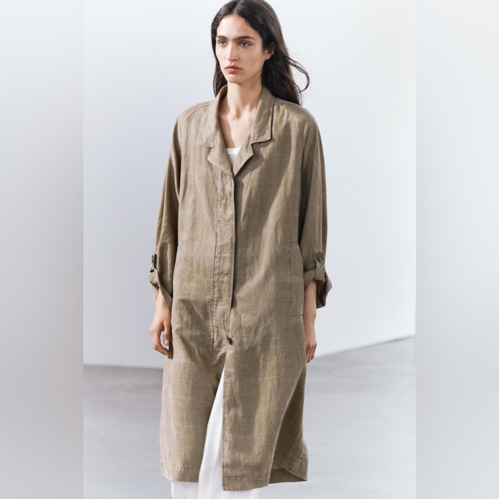 ZARA OVERSIZED WASHED TRENCH ZW
COLLECTION